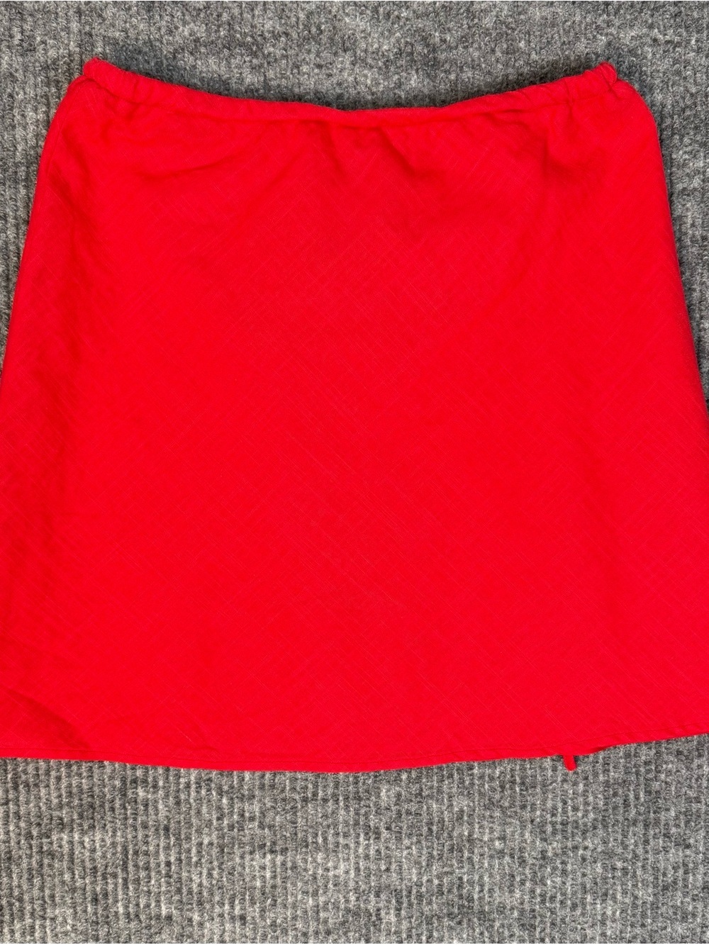 Petal & Pup Red Drawstring Mini Skirt - Picture 4 of 9